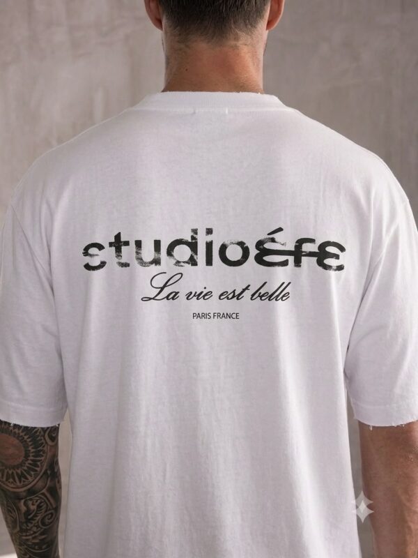 חולצת studio לבנה
